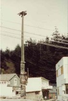 Chief Johnson Totem Pole, April, 1959