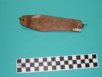 Copper fishing spoon