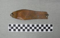 Copper fishing spoon