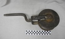 Halibut gear roller side view