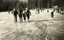 Skating at Ward Lake