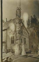 Chief Johnson totem pole