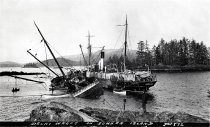 Salvage of the S.S. Delhi at Sumner Island