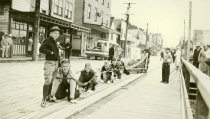 Boy Scout float on Stedman Street