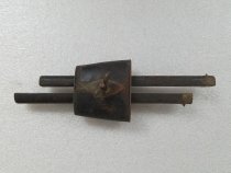 Wood and metal butt gauge