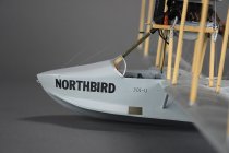 Model of the "Northbird", Curtiss MF-6-K Seagull closeup side view