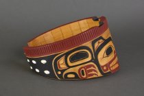 Tlingit collar - side view