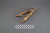 Halibut hook with ruler