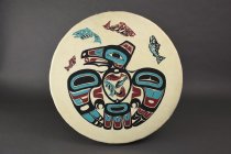 "Salmon Run" drum, 2019 - front