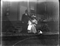 Frederick & Flora Hillard with their young child