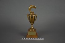 Trophy with CM ruler