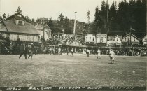 Ballgame on the tide flats