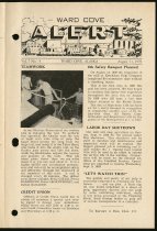 Ward Cove Alert 1959 page 1 of 4