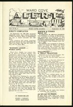 Ward Cove Alert 1966 page 1 of 4