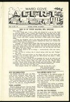 Ward Cove Alert 1966 page 1 of 4