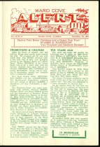 Ward Cove Alert 1967 page 1 of 4