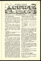 Ward Cove Alert 1969 page 1 of 4