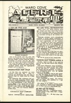 Ward Cove Alert 1972 page 1 of 4