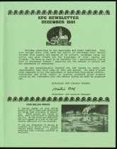 KPC Newsletter 1991 page 1 of 12
