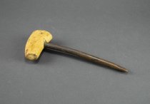 Hammer: Ivory Head with Copper Pipe Handle