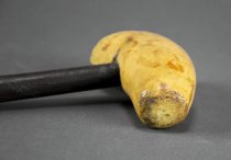 Hammer: Ivory Head with Copper Pipe Handle