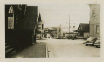 Looking Down Main Street from First United Methodist Church, circa 1953-1957