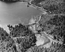 Cropped in view of bridge area