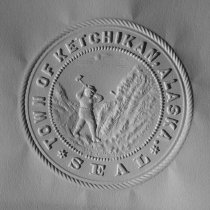 Embossed seal on paper