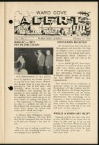 Ward Cove Alert 1959 page 1 of 4