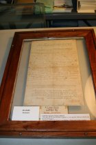 Augusta County, VA land grant to Lewis Zirkle signed by Virginia Governor, 