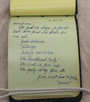 15.07.001, Manuscript Collection, Autograph Album, Page 2