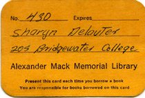 13.1.001, Card, Library