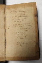 18.19.001, Book, Flyleaf Inscription