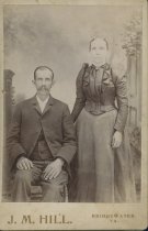 J. M. Hill (Bridgewater, Va.) portrait of Virginia Shirey Pirkey and E.d.