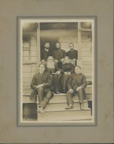 24.19.001, Portrait of Jacob A. Garber, Mary Elizabeth Myers Garber & Sons