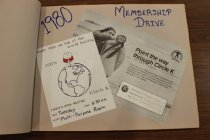 24.20.001, Scrapbook, Membership Drive Page