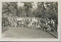 24.26.005, Album, Photograph, Group Portrait at CPS Camp Lyndhurst