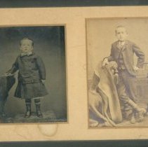 Clarence Dudley Coleman as a child