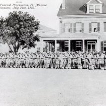 Fort Monroe Military Funeral Procession