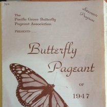 5/670 Butterfly Pageant souvenir program of 1947