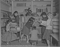 Library at Tamalpais Valley School, 1950s