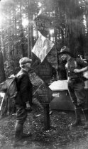 California Alpine Hiking Club Hikers at 730 Panoramic Highway, 1923
