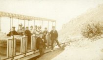 First regular trip of the Mill Valley & Mt. Tamalpais Scenic Railway, 1896