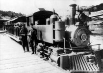 Lee Street Local Engine Number 6 at the Mill Valley Depot, 1906
