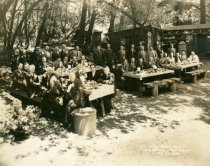 Mill Valley Rotary Club meeting at Muir Woods National Monument, 1938