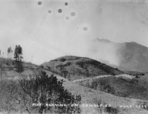 Fire on Mt. Tamalpais, 1929