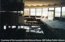 Interior view of Sabella's restaurant, circa 1970