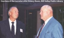Mayor Huber and Bill Walsh, June 1994