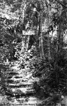 "The Storm" : Storm Damage to Dr. Boyd's Garage, 1925 (Photograph Only)