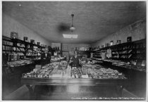 Joe and Dollie Baum's 5 and Dime interior, date unknown